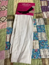 Falari Legwear Trouser Socks Size 9-11 With Comfort Band White NEW