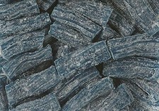 Sour Blue Raspberry Licorice Bits by Its Delish, 2 lbs