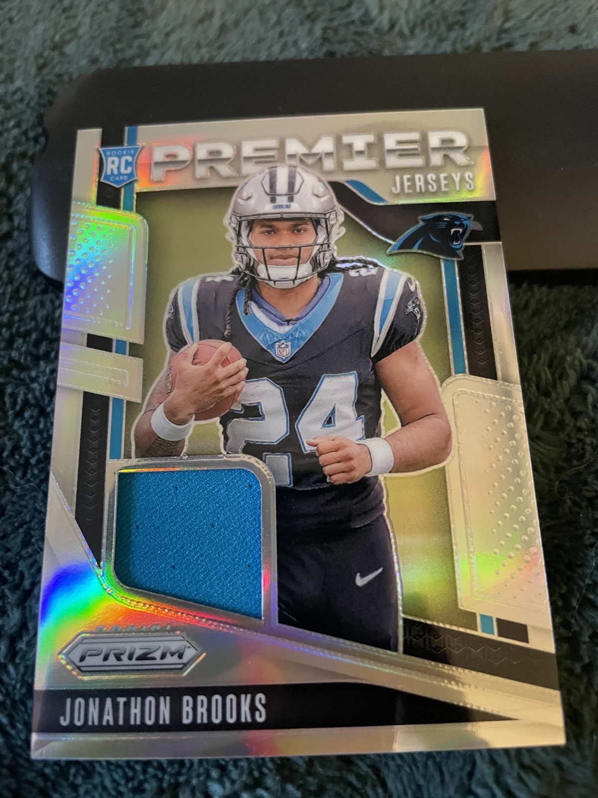 2024 Panini Prizm - Premier Jerseys Jonathon Brooks #PJ-JBS (MEM, RC)