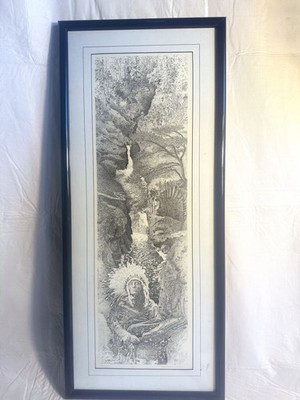  Native American Spirit of Flowing Waters  by American Artist, Richard Harris