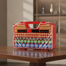 Battery Organizer Storage Holder Box Case with Tester, New Ultra-Large 285 Batte