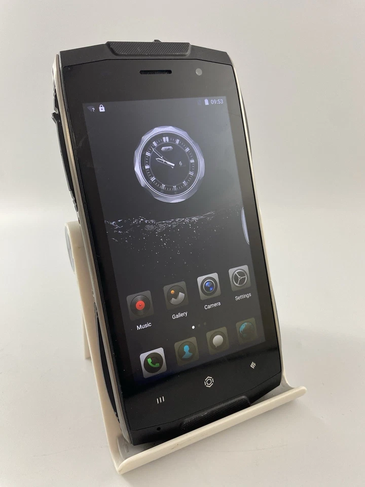 Homtom Z6 Black Unlocked 8GB 5.5" Dual Camera Android Go Rugged Smartphone - Image 2 of 4