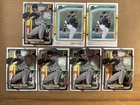 7x 2024 Paul Skenes Bowman Chrome + Donruss Rated Prospect 7 Card Rookie Lot