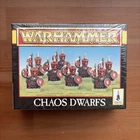 Warhammer Chaos Dwarf Warriors (1996) Vintage Citadel NEW SEALED GAMES WORKSHOP