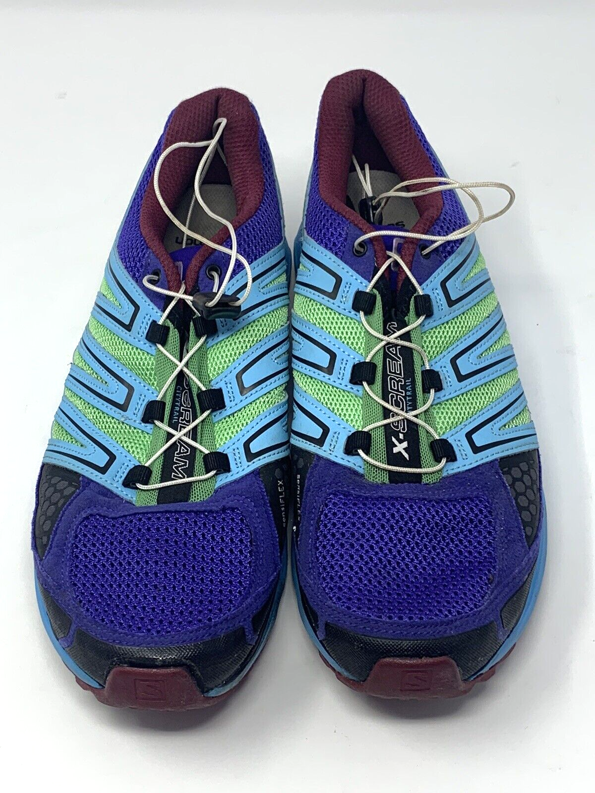 Scarpe da corsa Salomon X Scream City Trail da donna taglia 10 blu trail