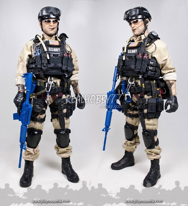 1/6 12インチサイズプレイハウス US.ネイビー VBSSチーム PH-VBSS] PLAYHOUSE US Navy VBSS Team Boxed Figure - EKIA Hobbies