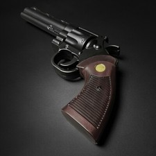 Black Fantasy Grimes Colt Python Revolver Foam Gun For Cosplay, Collections