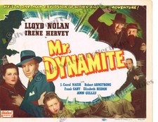 Mr. Dynamite (1941) - Lobby Card (11x14) - Lloyd Nolan - Shemp Howard - Stooges