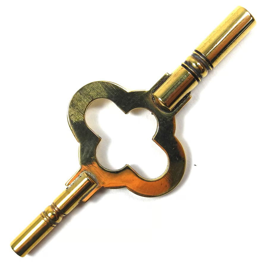 Antique Style Brass Carriage Clock Keys UK Made 3.004.75mm CK4... eBay