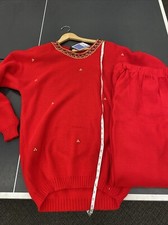 vintage 2 piece knit set One Size Fits All