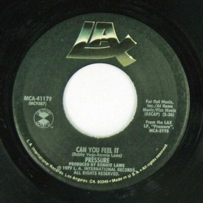 #ad Pressure That#x27;s The Thing To Do Can You Feel It LAX Records MCA 41179 $15.75