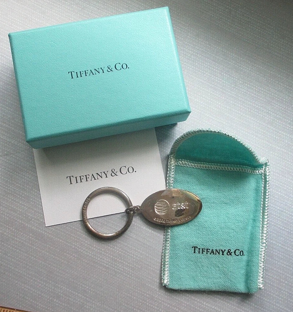 Tiffany globe sales keychain