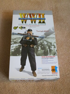 DRAGON Konrad Holzer Luftwaffe Artillery Kanonier #70375 NEW 1/6th
