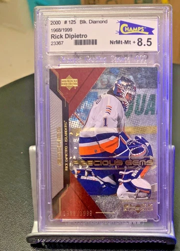 Upper Deck Rick Dipietro Islanders Rookie Graded Card #125