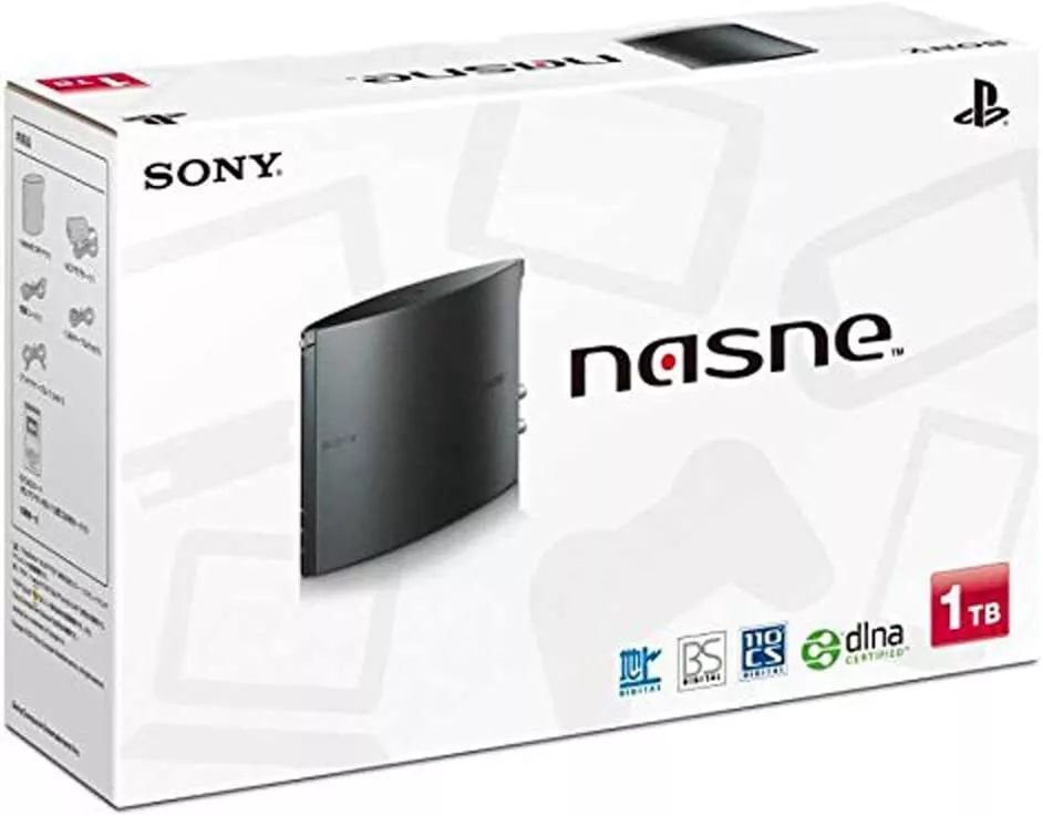 SONY nasne 1TB Model CUHJ-15004 Network Recorder & Media Storage