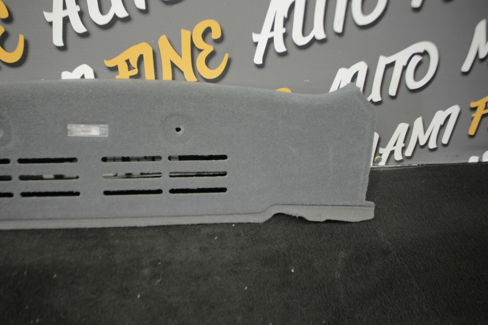 2012 MASERATI GRANTURISMO S REAR CENTER UPPER TRUNK LINER TRIM OEM 068418306