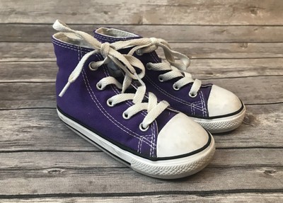 purple chucks for toddlers