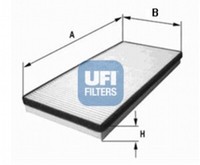 UFI Innenraumfilter Partikelfilter FüR Porsche Boxster 986 Peugeot 406 8B