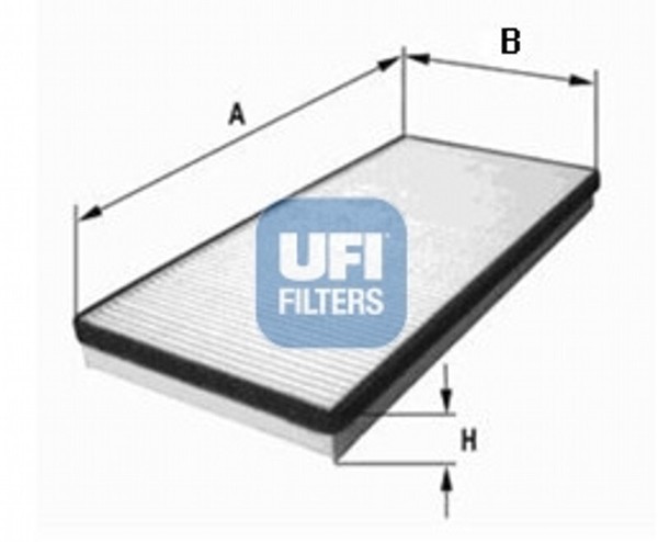 UFI Innenraumfilter Partikelfilter FüR Porsche Boxster 986 Peugeot 406 8B-image