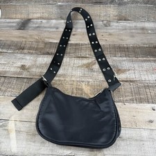 Crossbody Bag Black Small Purse Adjustable Shoulder Strap