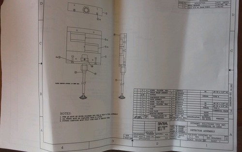 NEW Differential Expansion Detector Sensor DS USA DS100042001 Dynamic Solutions - Foto 10 di 12