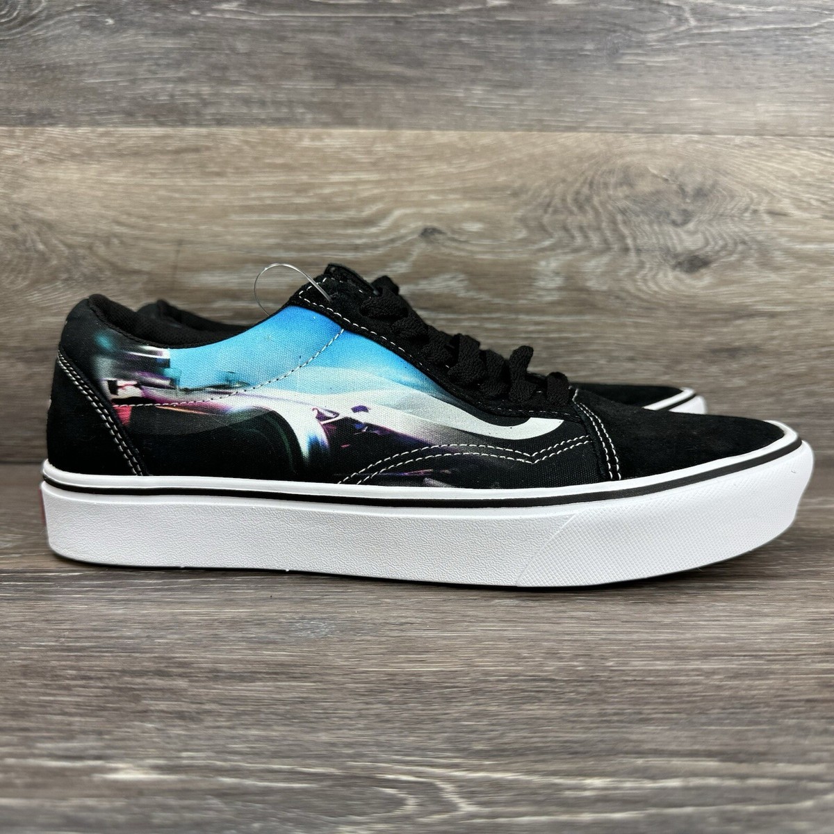 VANS Old Skool Comfy Cush‎ Formula 66 Shoe Low Skate Suede Black Men Sneaker 8.5 Vans Old Skool Comfy Cush Black White Men main image 3
