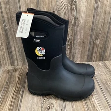 Bogs Mens Size 13 US Waterproof Sky High Farm Worker Boots Black 79098-001 NEW