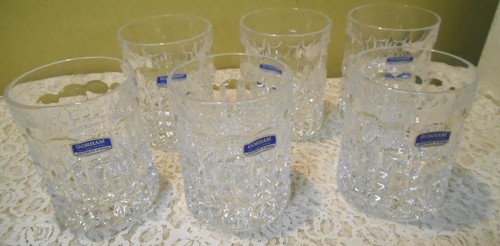 Gorham Lead Crystal Decanter By Nachtmann of West Germany + 6 Rocks Glasses - Picture 5 of 5
