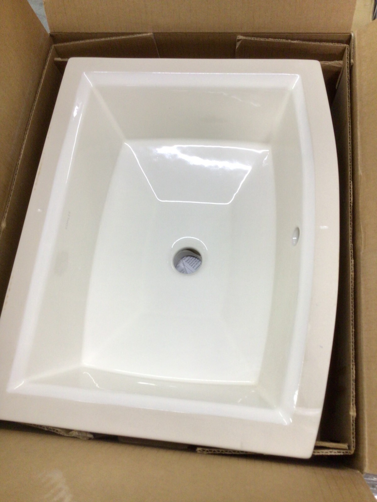Kohler K235596 Archer Vitreous China Undermount Bathroom Sink in