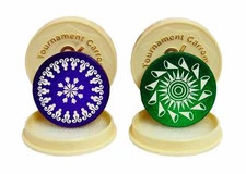 Carrom Striker with Smooth Surface and Excellent Re-Bounce Pack of 2