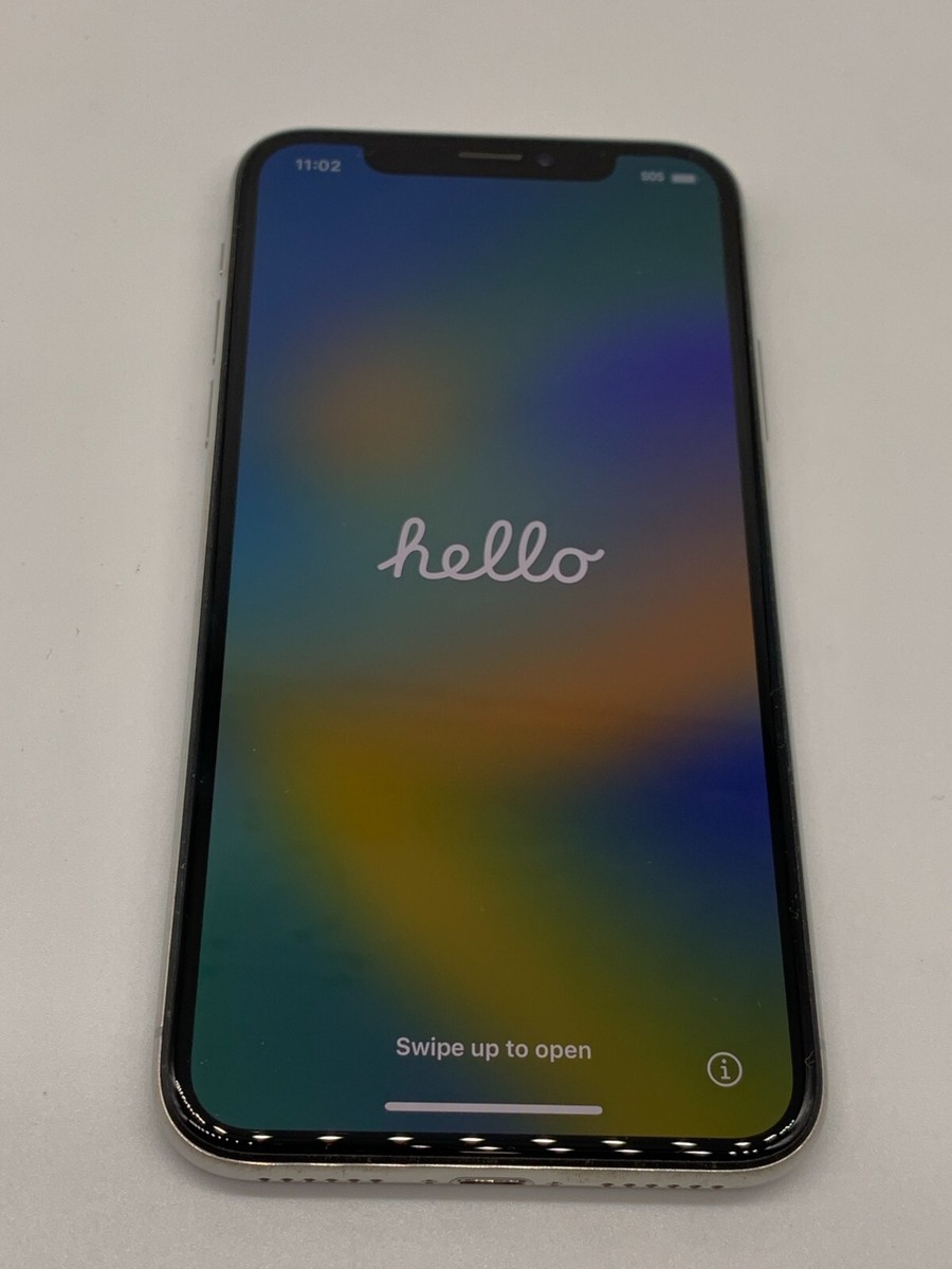 Apple iPhone X シルバー 本体 256GB バッテリー74% Apple iPhone X - 256GB - Silver - Unlocked - battery health