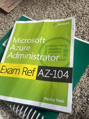 Exam Ref AZ-104 Microsoft Azure Administrator - Paperback - GOOD