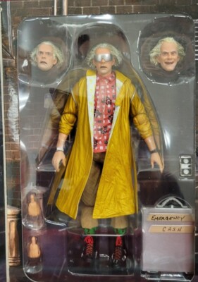 Back to the Future 2 Ultimate Doc Brown figure NECA 36179