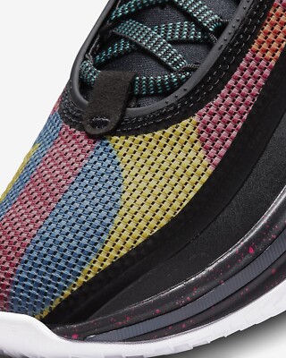 Air Jordan 36 XXXVI Low Black / Washed Teal / Vivid Sulfur / Rush