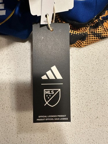 NEW Adidas x Marvel Kick Childhood Cancer MLS Slim Jersey HT3238 Men's Sz Large - Picture 7 of 7