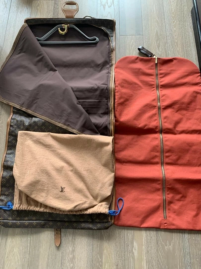 TwoHanger Garment Cover Luxury Monogram Eclipse Grey LOUIS VUITTON #24 TwoHanger Garment Cover Luxury Monogram Eclipse Grey LOUIS VUITTON