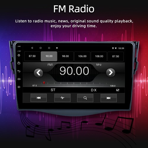 9'' Head Unit For Toyota RAV4 2005-2013 Carplay Android 13 Car Radio Stereo 32GB - Picture 11 of 16