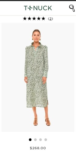 Green Hydrangea Demy Dress tuckernuck 