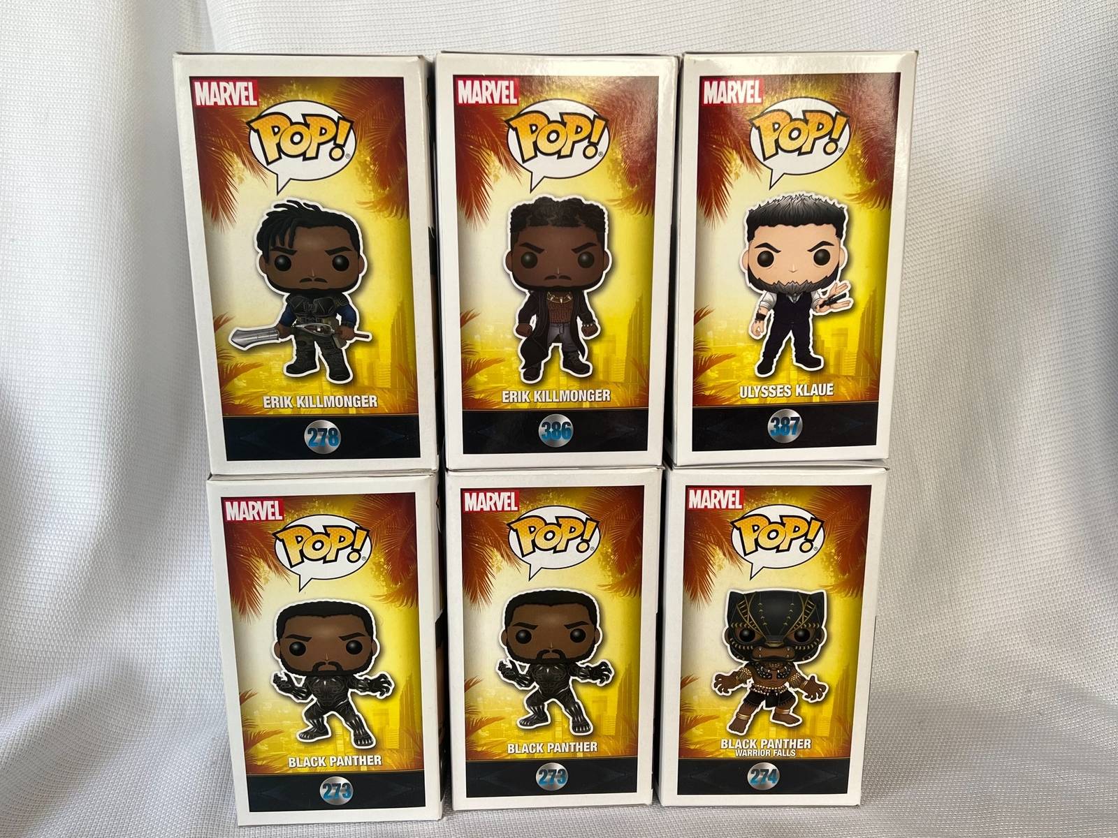Funko Pop! Marvel Black Panther - Ulysses Klaue Ou Erik Killmonger - Figurine Vinyle Collection Officielle