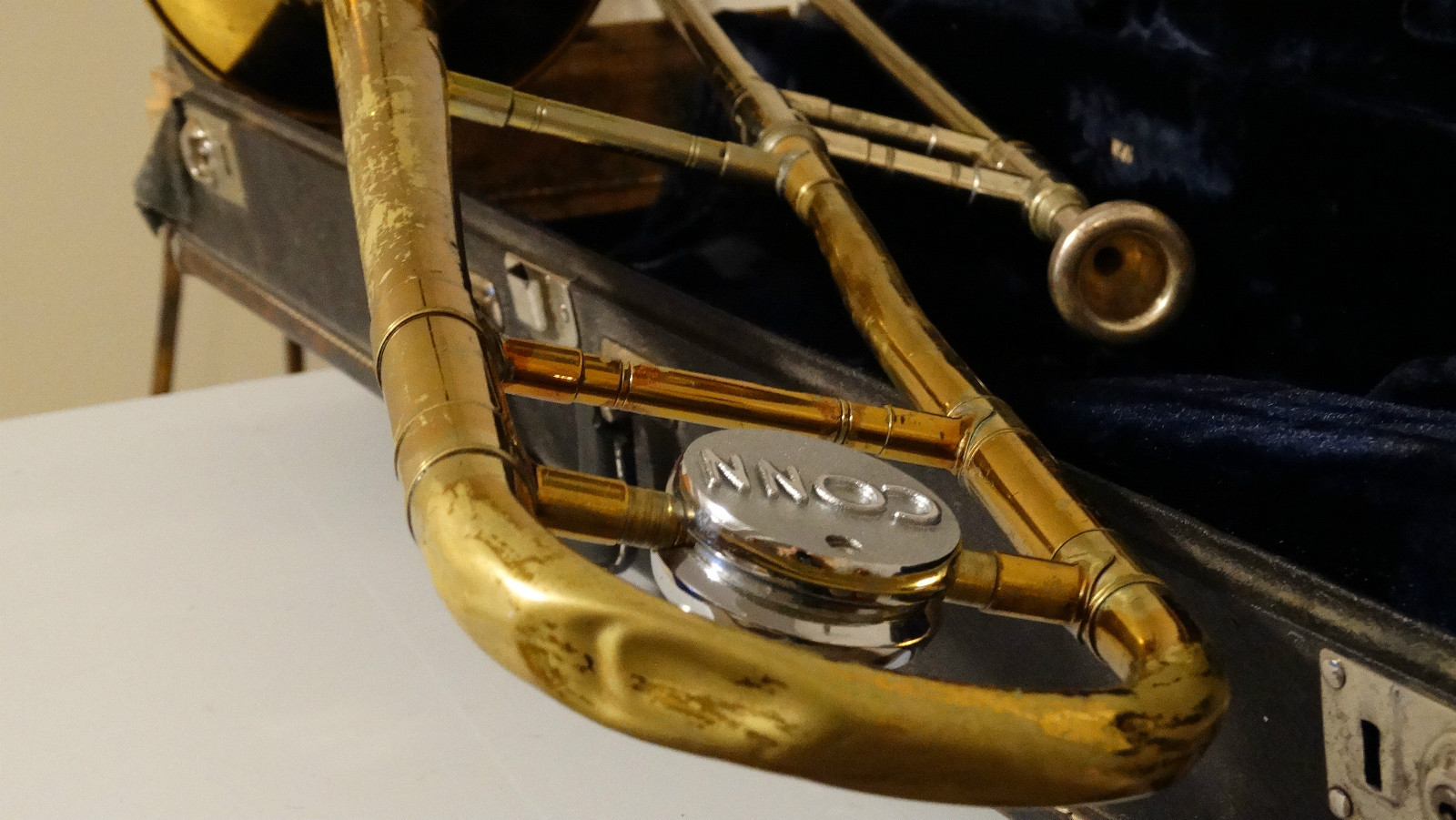 VINTAGE CONN TROMBONE 14H eBay