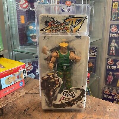 Boneco Guile - Street Fighter 4 (Series 2) - 20Th Anniversary