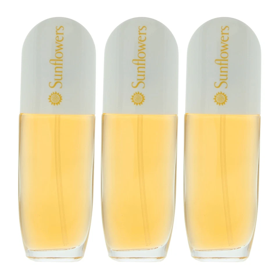 Elizabeth Arden Sunflowers Eau de Toilette 15ml x 3