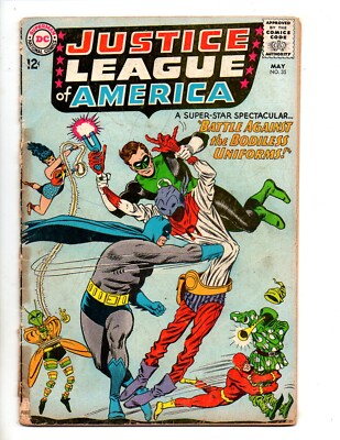 JUSTICE LEAGUE OF AMERICA #35  G- 1.8  ''DEMONS THREE APP.''