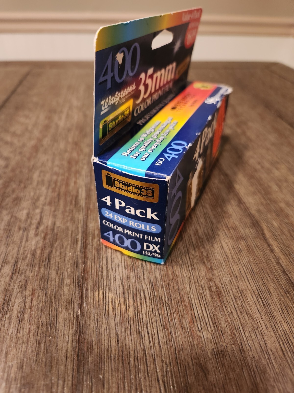 Walgreens 3 Rolls Photo 35mm Film 200 Exp 2005 & 1 Roll 400 Kodak