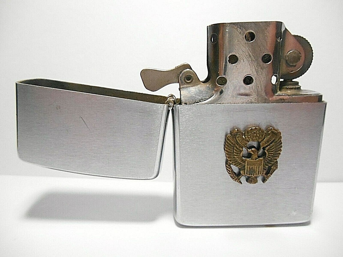 VINTAGE ZIPPO 1965 PAT#2517191 CHROME CIGARETTE LIGHTER - WITH