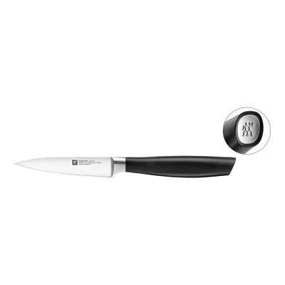 ZWILLING All * Star Spick & Garniermesser Küchenmesser 10 cm, Silber  FRIODUR Kl
