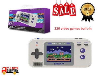 Consola De Video Juegos Retro Arcade Para Niños Y Adultos Portatil 220 Juegos