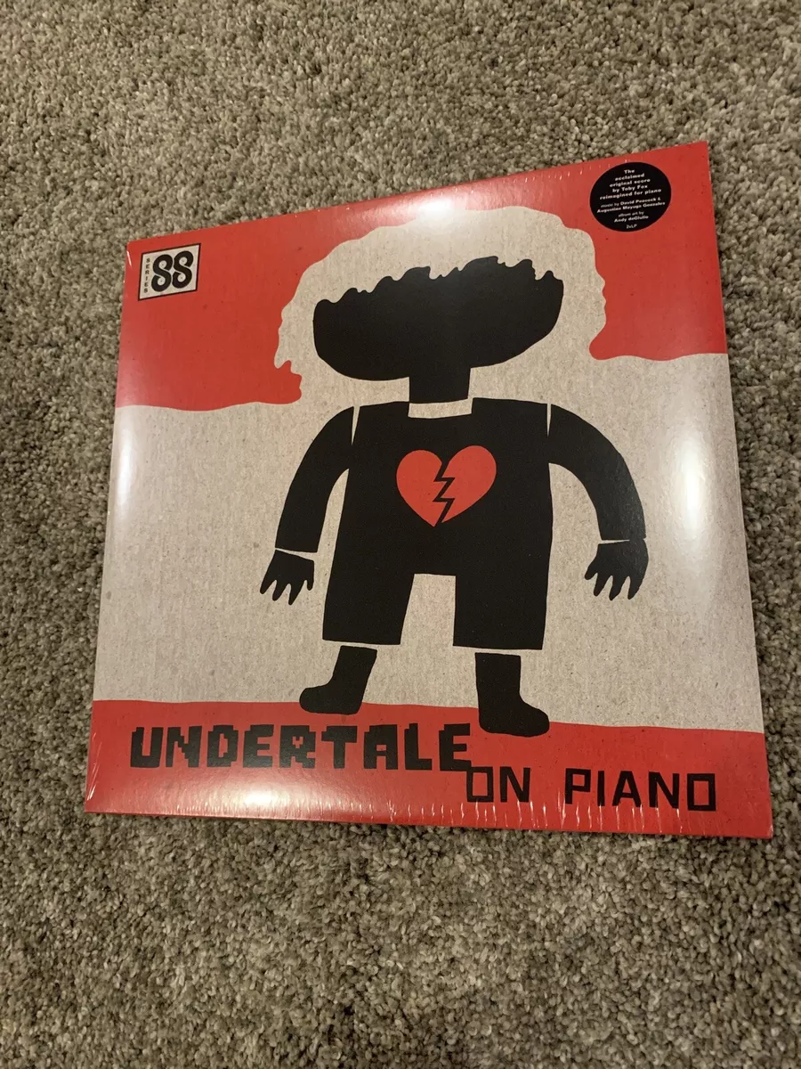 Undertale On Piano Vinyl Record 2xLP 12 iam8bit Exclusive by Toby Fox  Brand New