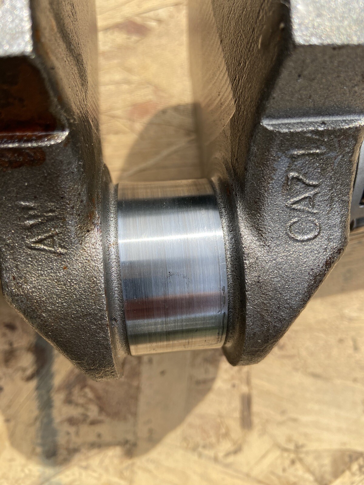 Bobcat 610 Wisconsin VH4D Crankshaft Tapered Crank Shaft Melroe eBay