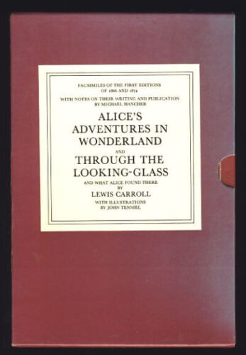 Lewis Carroll Alice in Wonderland Through the Looking Glass Illustrated 2 Vols